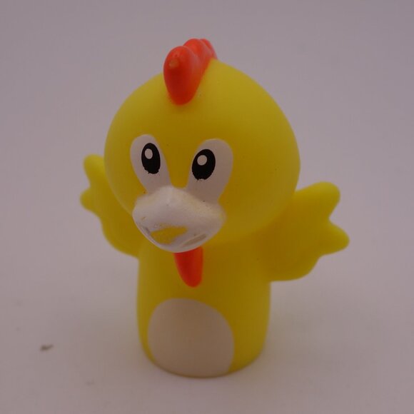 Set of Four(4) Animal Finger Puppets includes Lamb, Donkey, Chicken & Pig - Picture 6 of 14